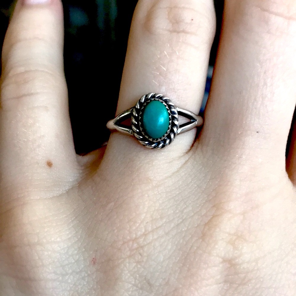 Sterling Native Ring - image 1